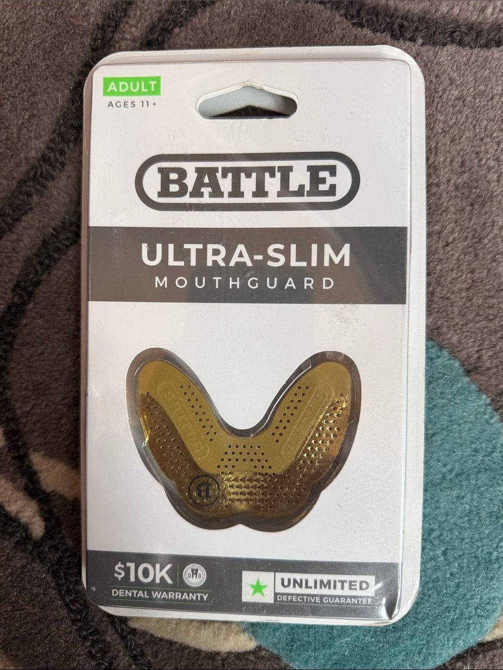 New Ultra-Slim Gold Mouthguard